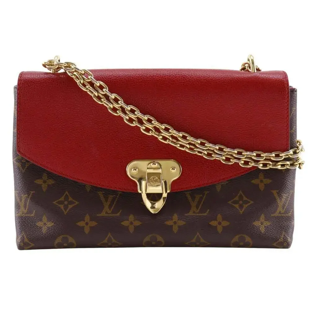LOUIS VUITTON Authentic Brown Monogram Canvas Shoulder Bag